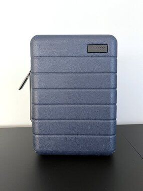 AWAY x United Mini Travel Suitcase Toiletry Hard Case (Navy Blue)